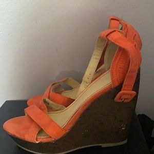 Forever 21 wedge sandal heels